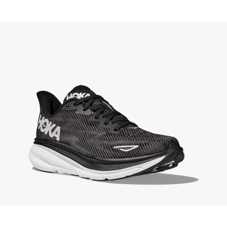 Кроссовки женские HOKA W CLIFTON 9 WIDE Black / White