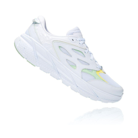 Кроссовки мужские HOKA M CLIFTON L White / Green Ash