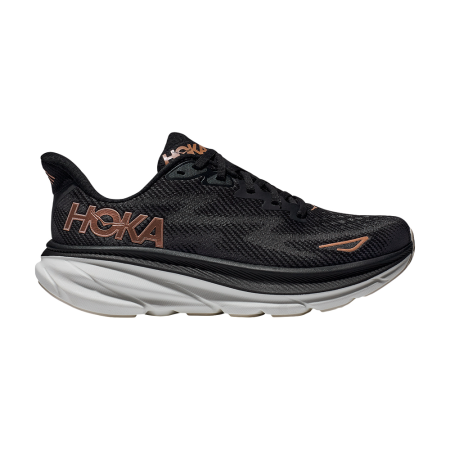 Кроссовки женские HOKA W CLIFTON 9 Black / Rose Gold