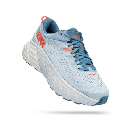 Кроссовки женские HOKA W GAVIOTA 4 Wide Blue Fog / Plein Air