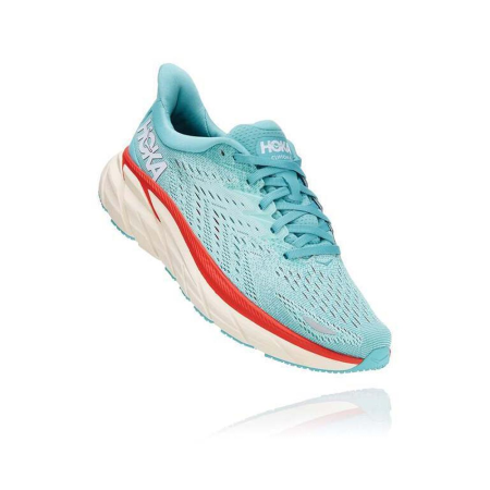 Кроссовки женские HOKA W CLIFTON 8 Aquarelle / Eggshell Blue