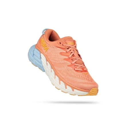 Кроссовки женские HOKA W GAVIOTA 4 WIDE Shell Coral / Peach Parfait