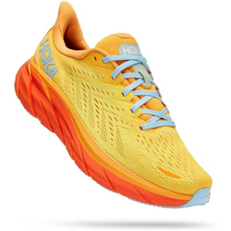 Кроссовки мужские HOKA M CLIFTON 8 WIDE Radiant Yellow / Maize