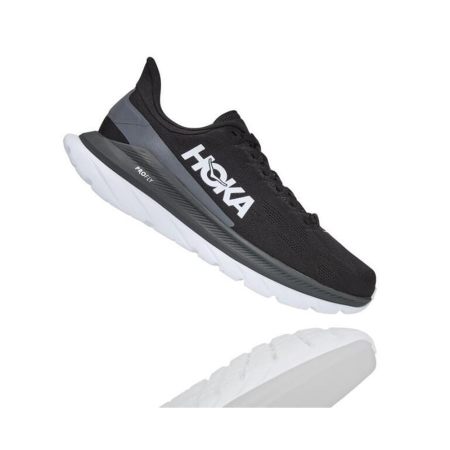 Кроссовки мужские HOKA M MACH 4 Black / Dark Shadow